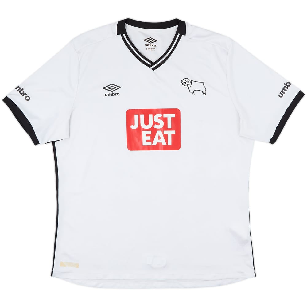 2015-16 Derby County Home Shirt - 7/10 - (XL)