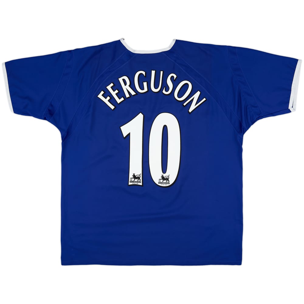 2003-04 Everton Home Shirt Ferguson #10 - 6/10 - (XL)