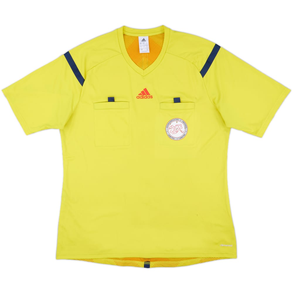 2014-15 Switzerland adidas Referee Shirt - 5/10 - (XL)