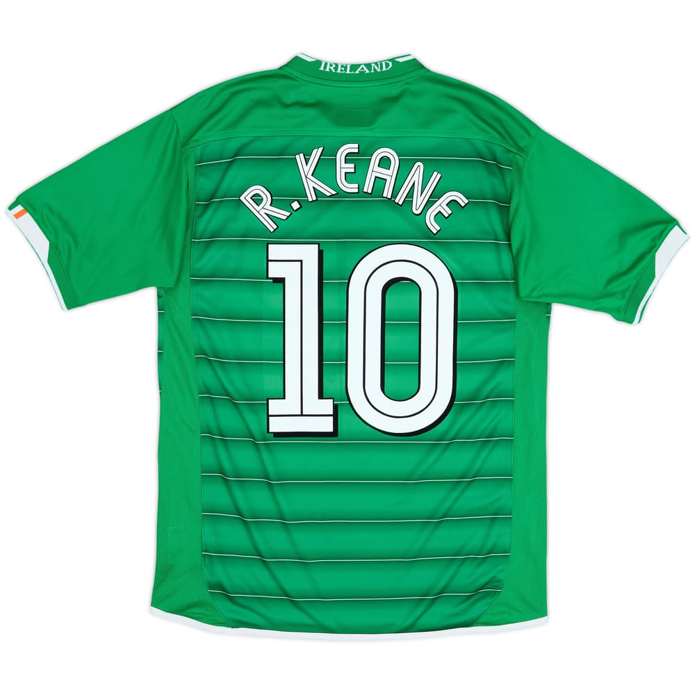 2003-04 Ireland Home Shirt R.Keane #10 - 5/10 - (M)