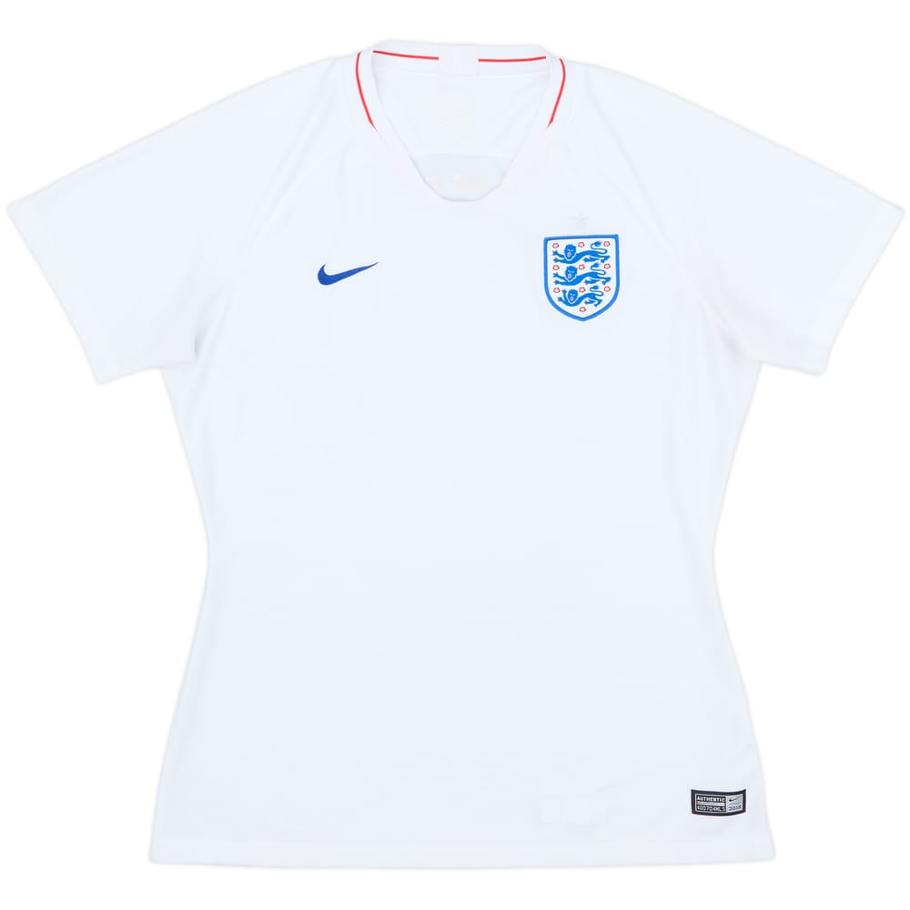2018-19 England Home Shirt - 8/10 - (Women's L)