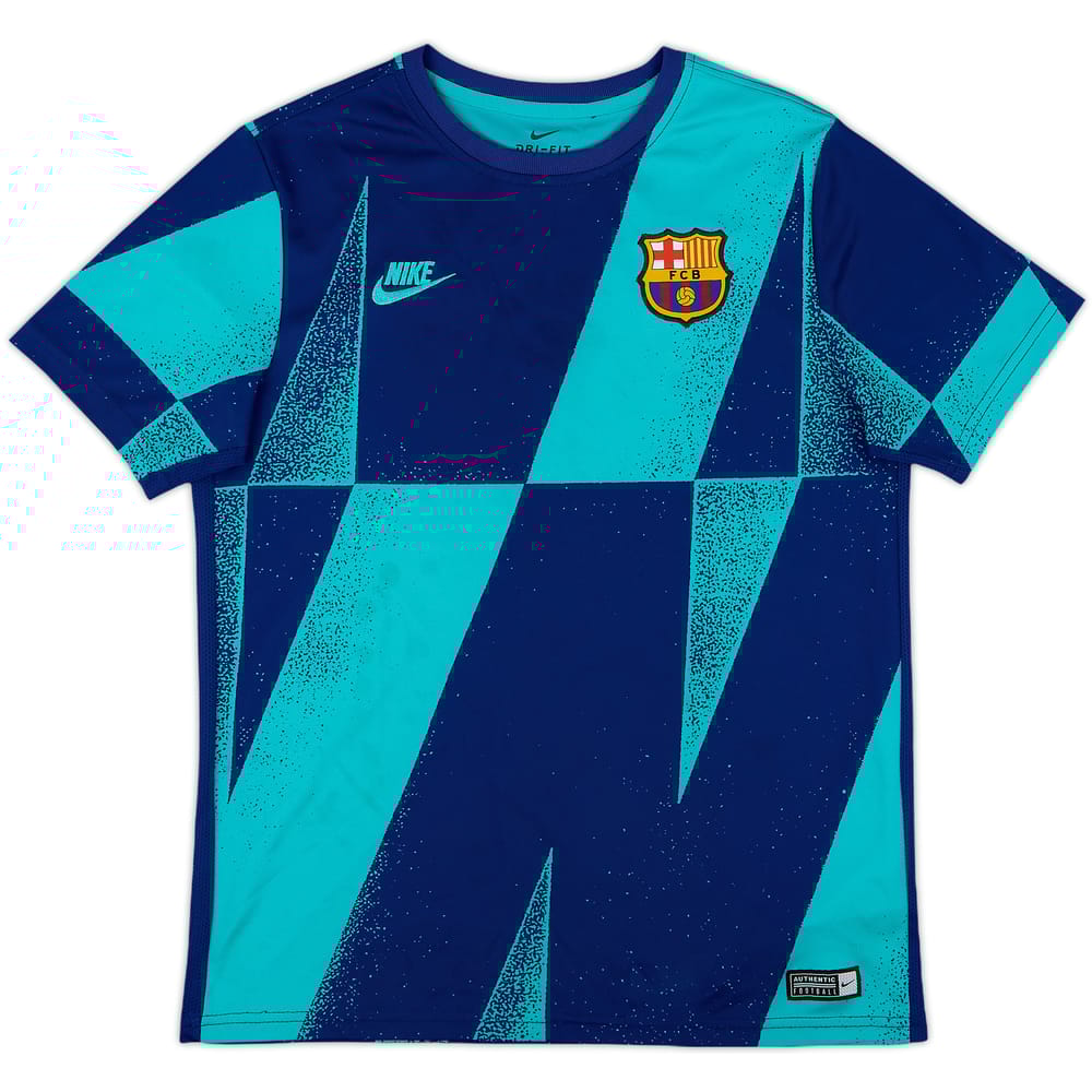 2019-20 Barcelona Nike Training Shirt - 7/10 - (L.Boys)