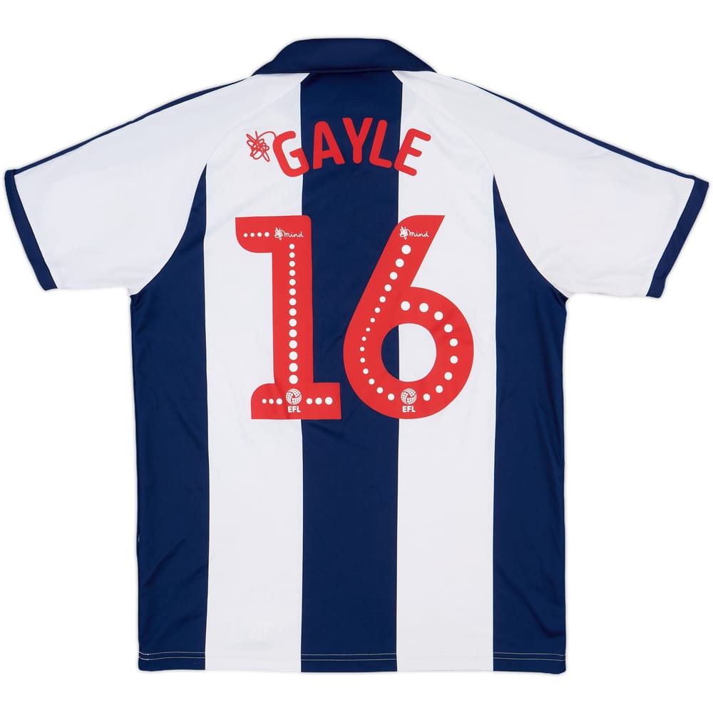 2018-19 West Brom Home Shirt Gayle #16 - 5/10 - (M)