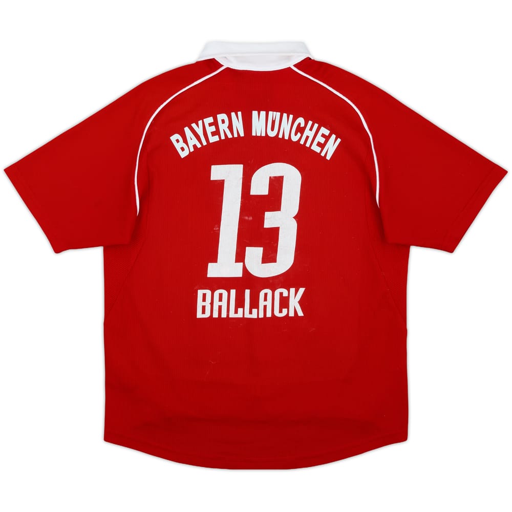 2005-06 Bayern Munich Home Shirt Ballack #13 - 7/10 - (M.Boys)