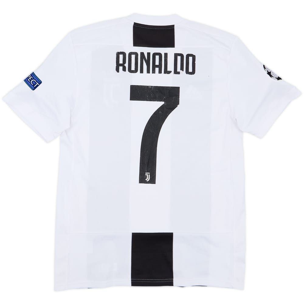 2018-19 Juventus Home Shirt Ronaldo #7 - 5/10 - (S)