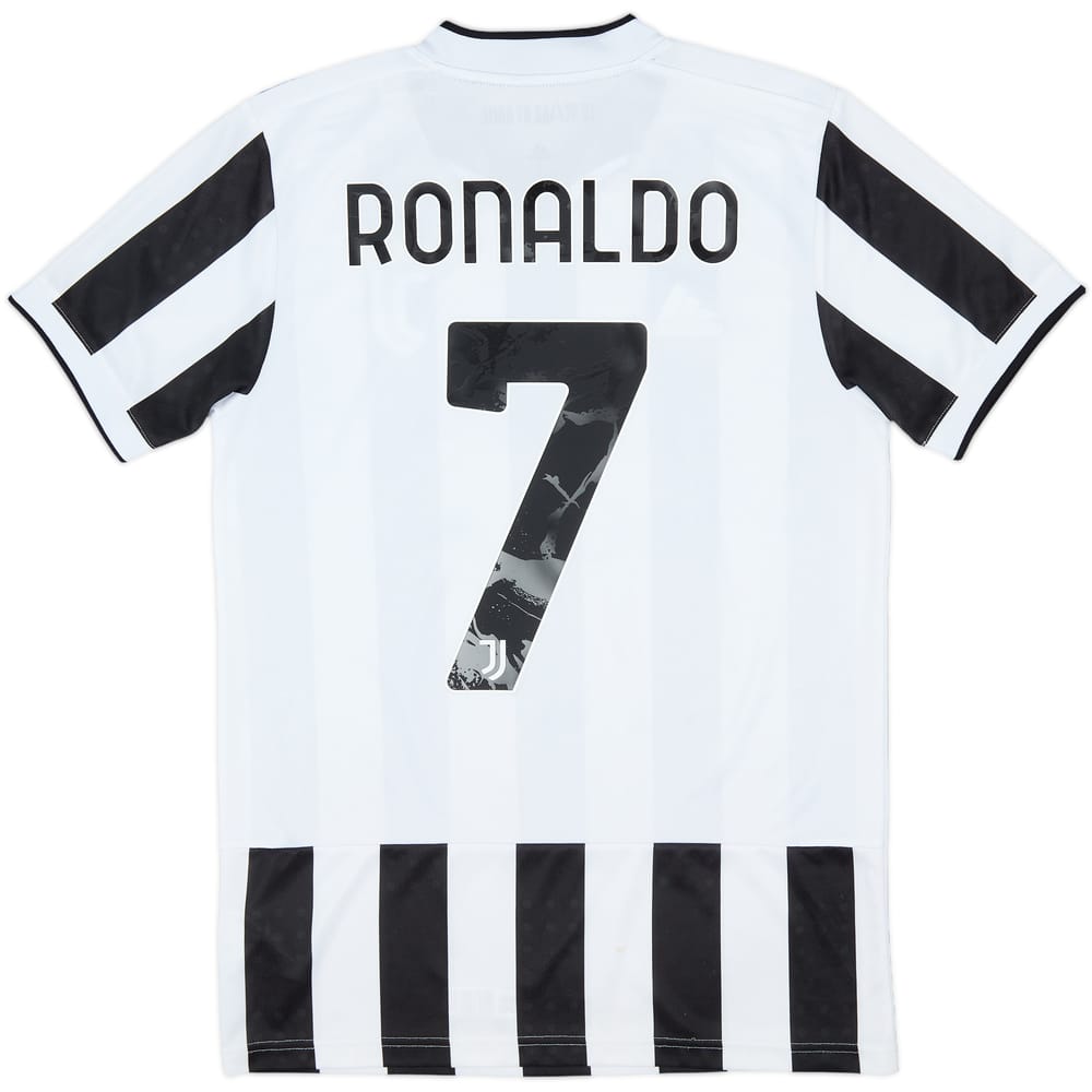 2021-22 Juventus Home Shirt Ronaldo #7 - 7/10 - (S)