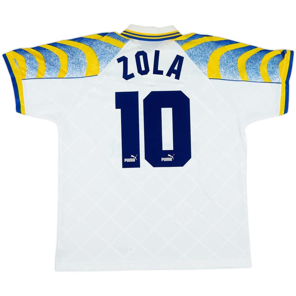 1995-97 Parma Home Shirt Zola #10 - 7/10 - (L)