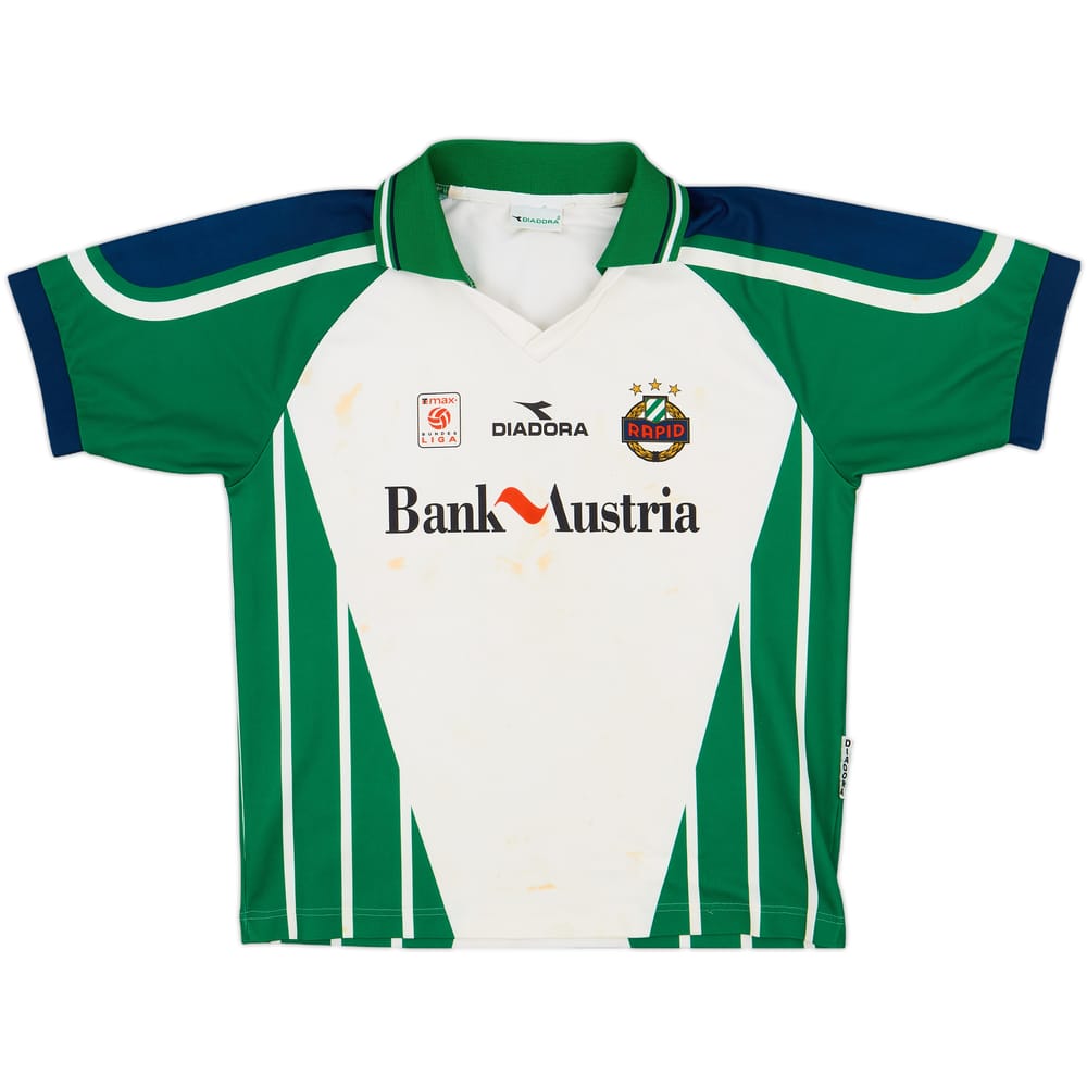 1998-99 Rapid Vienna Home Shirt - 5/10 - (XL.Boys)