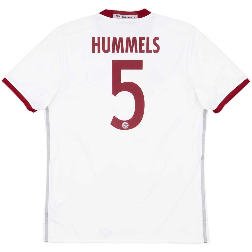 2016-17 Bayern Munich Third Shirt Hummels #5 - 10/10 - (L)