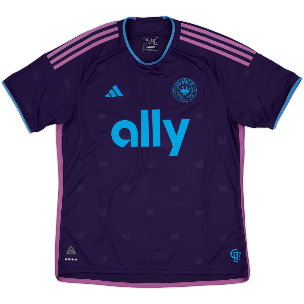 2023-24 Charlotte FC Away Shirt - 8/10 - (XL)