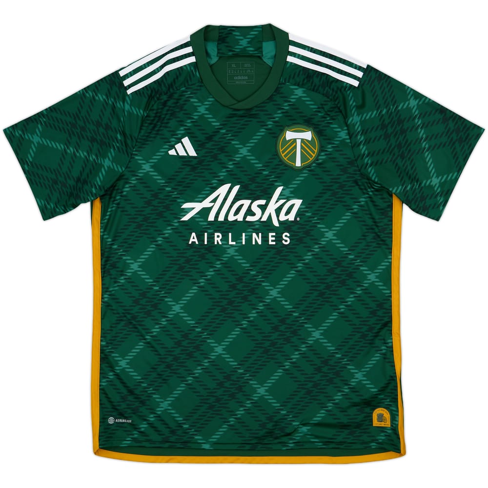 2023-24 Portland Timbers Home Shirt - 8/10 - (XL)