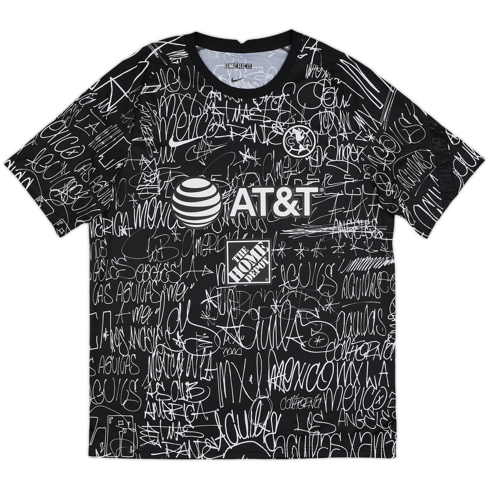 2021-22 Club America Nike Pre-Match Shirt - 8/10 - (XL)