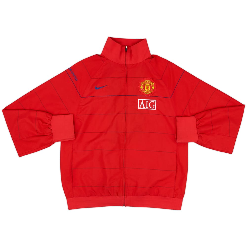 2008-09 Manchester United Nike Track Jacket - 8/10 - (M)