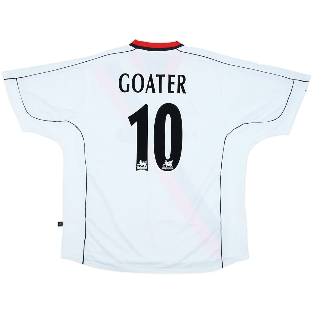 2002-03 Manchester City Away Shirt Goater #10 (XXL)