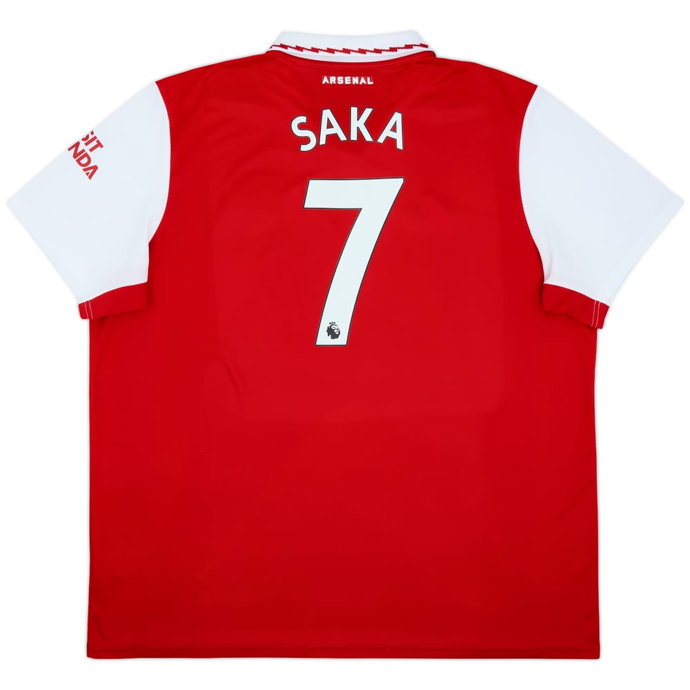 2022-23 Arsenal Home Shirt Saka #7 - 9/10 - (3XL)