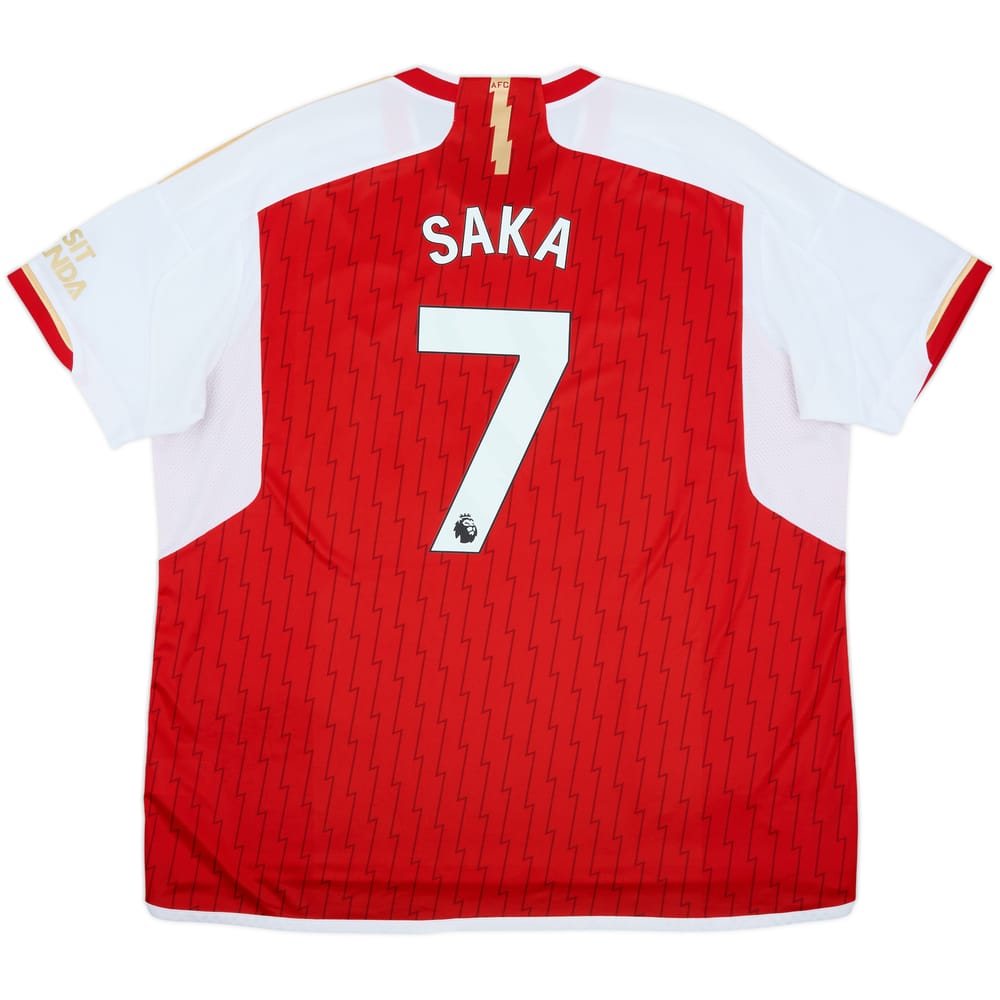 2023-24 Arsenal Home Shirt Saka #7 - 9/10 - (3XL)