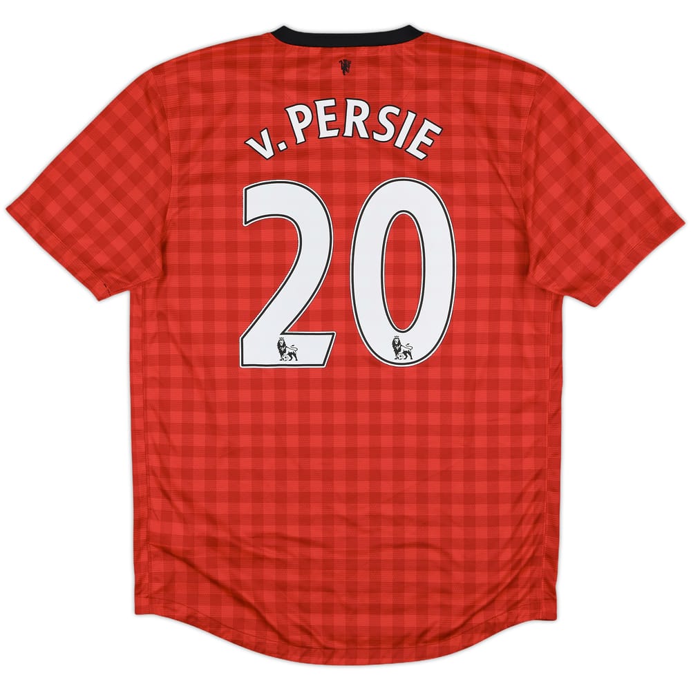 2012-13 Manchester United Home Shirt v.Persie #20 - 7/10 - (M)