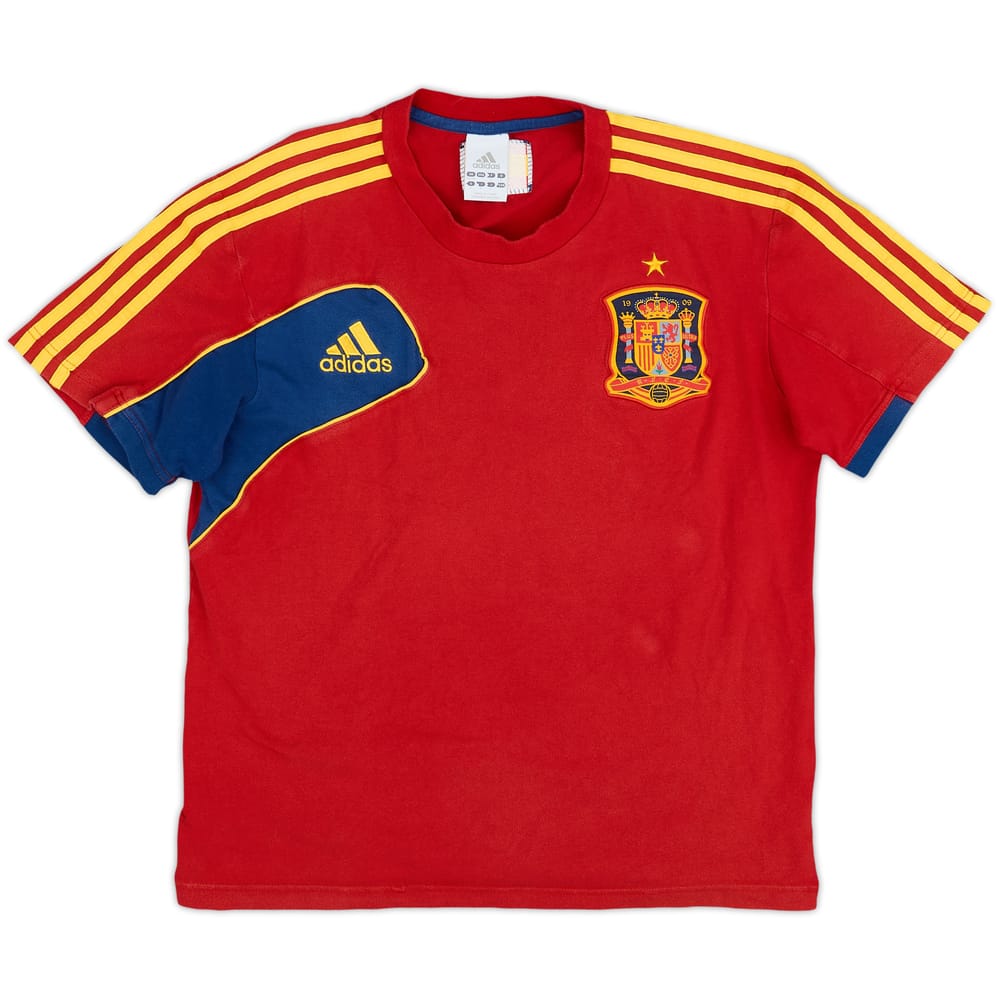 2012-13 Spain adidas Cotton Tee - 8/10 - (M)