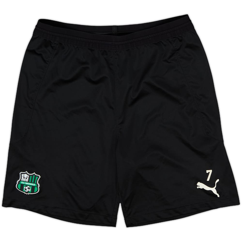 2018-19 Sassuolo Player Issue Training Shorts #7 - 10/10 - (M)