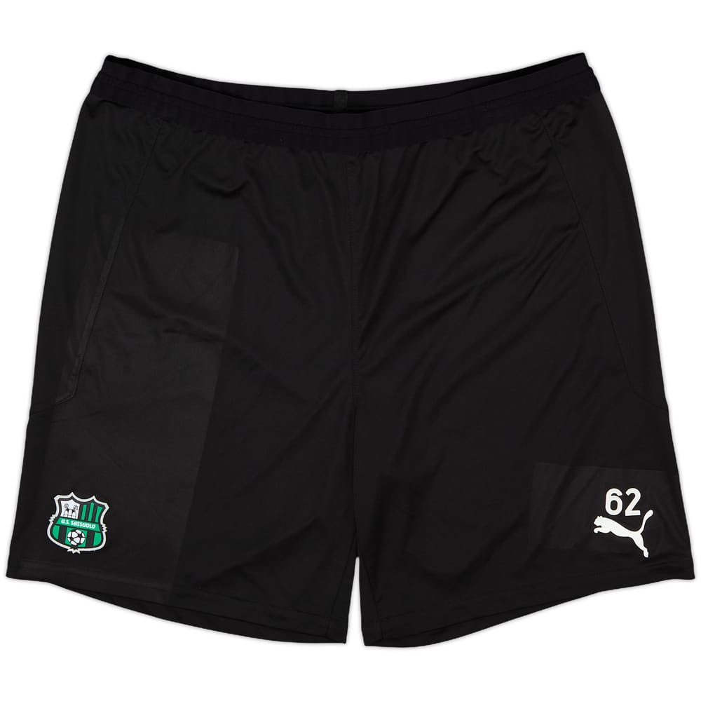 2018-19 Sassuolo Player Issue Training Shorts #62 - 10/10 - (XL)