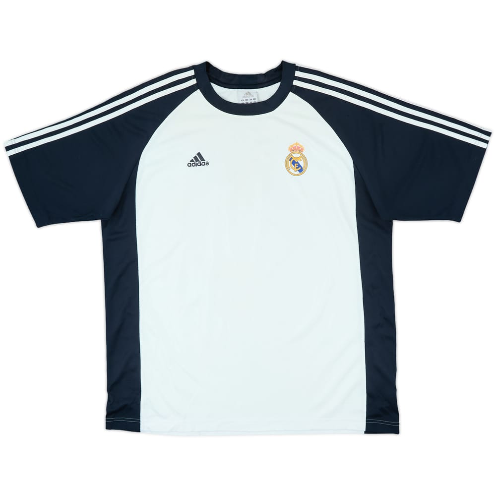 2003-04 Real Madrid adidas Training Shirt - 9/10 - (M)