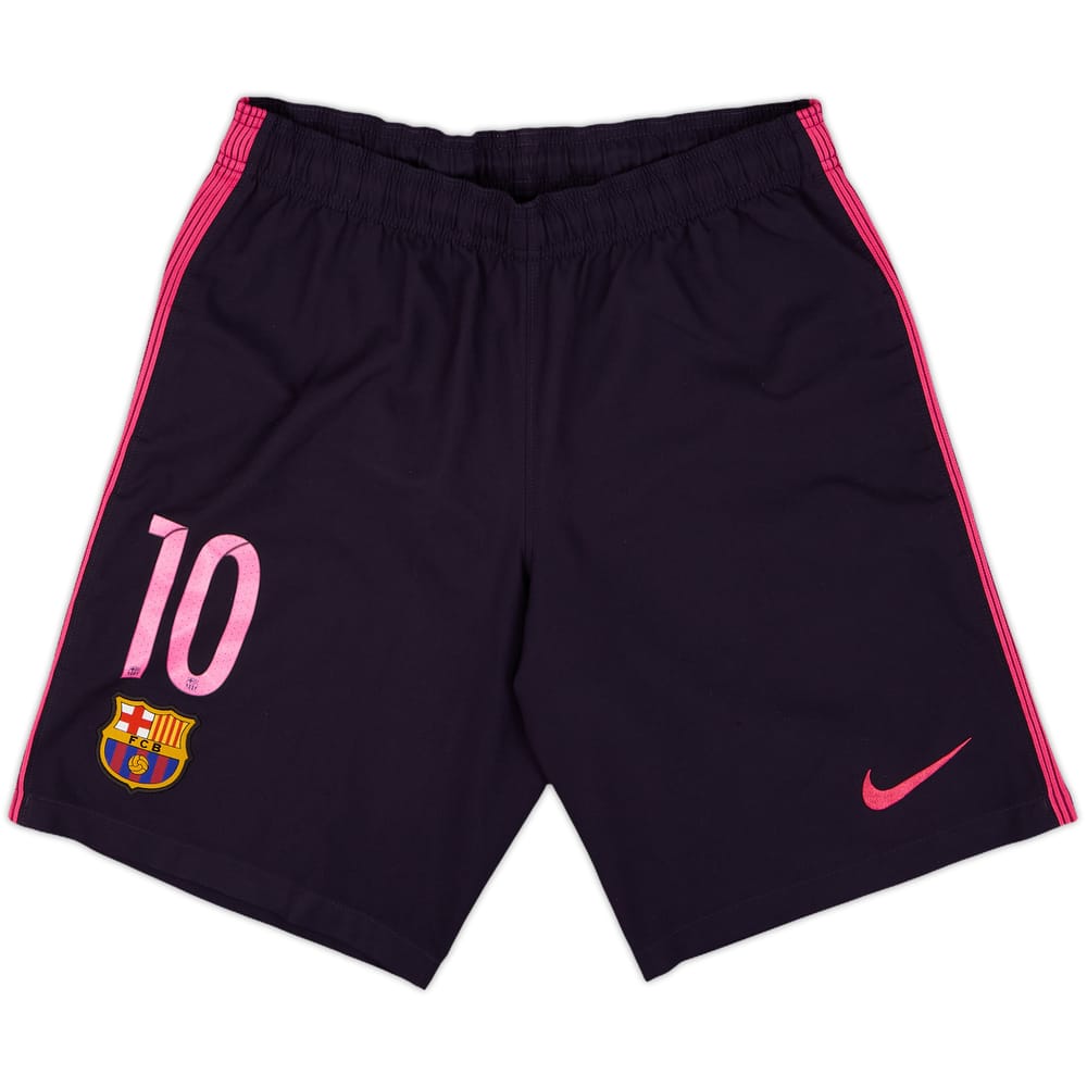 2016-17 Barcelona Away Shorts #10 (Messi) - 7/10 - (S)