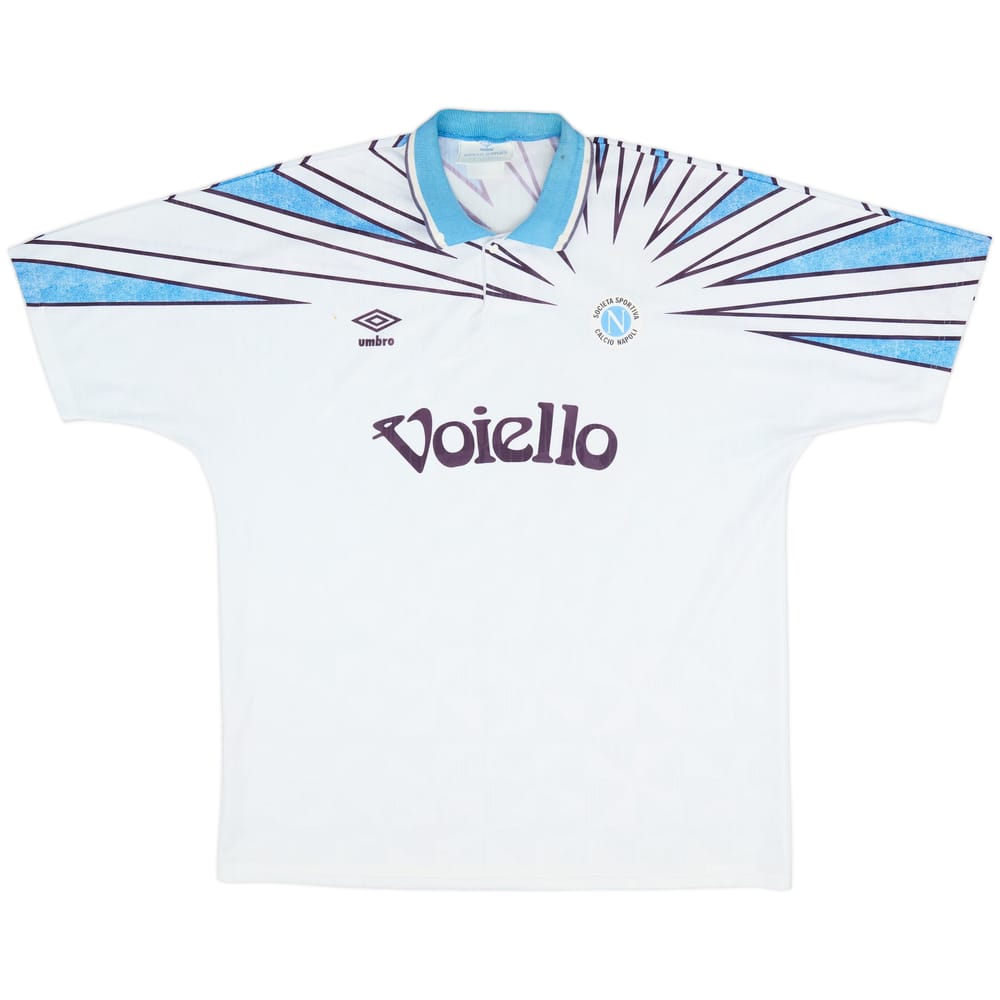 1991-93 Napoli Away Shirt - 6/10 - (XL)