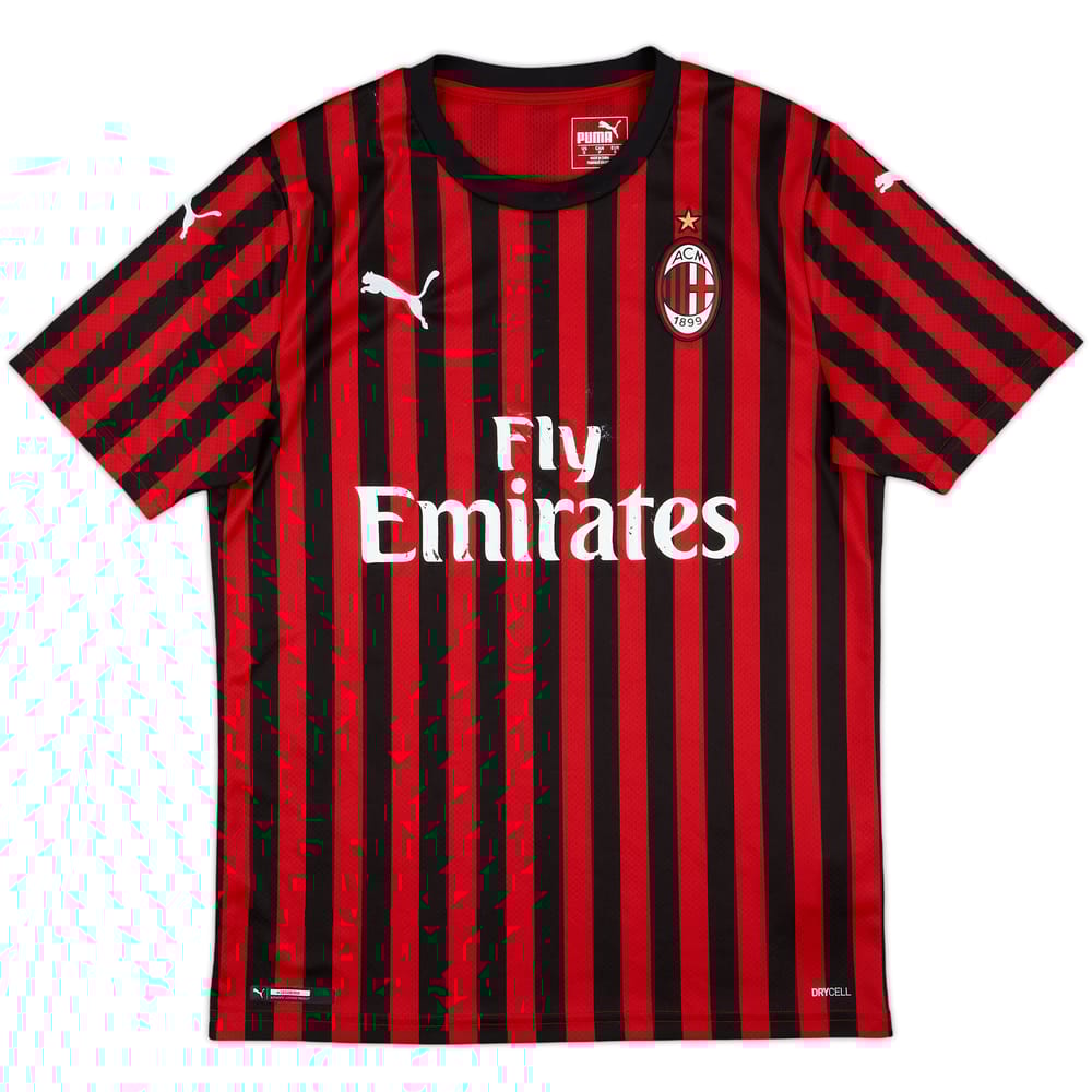 2019-20 AC Milan Home Shirt - 5/10 - (S)