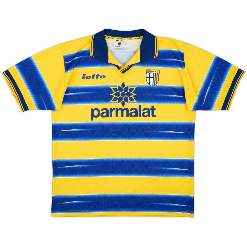 1998-99 Parma Home Shirt #9 - 8/10 - (XL)