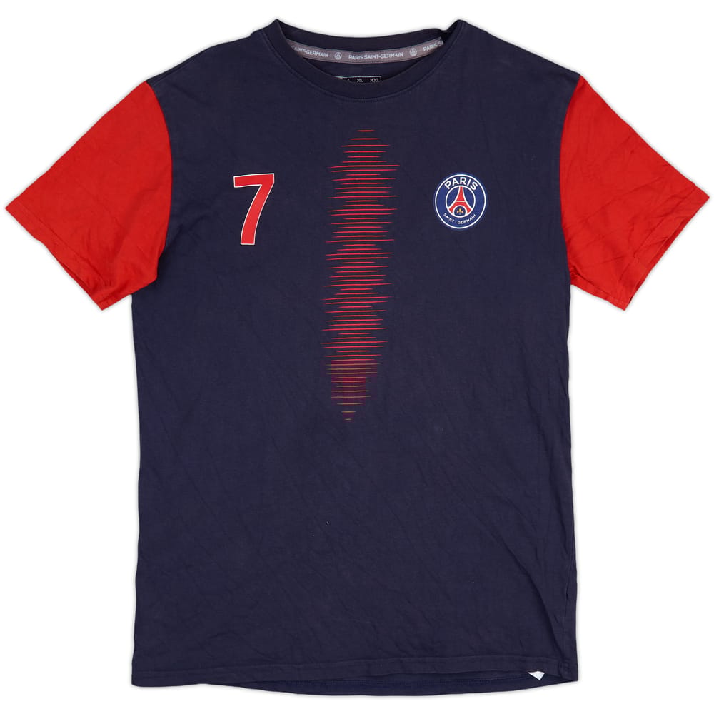 2018-19 Paris Saint-Germain Graphic Tee Mbappe #7 - 7/10 - (M)