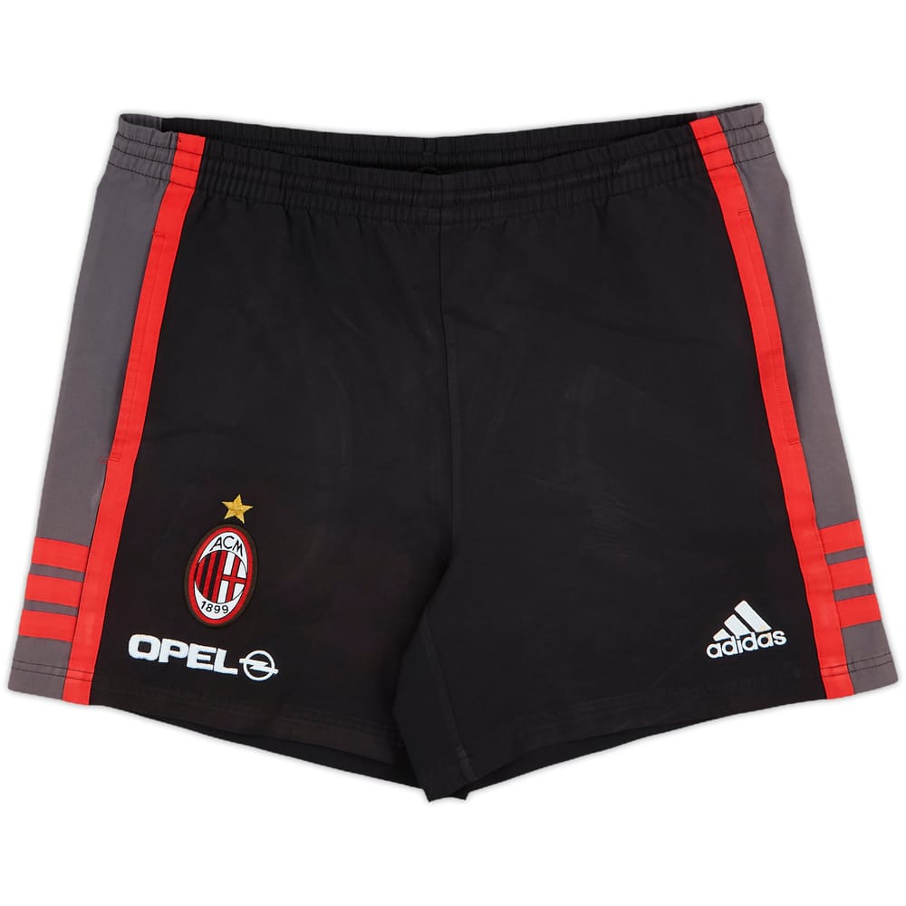 2000-01 AC Milan adidas Training Shorts - 8/10 - (M)