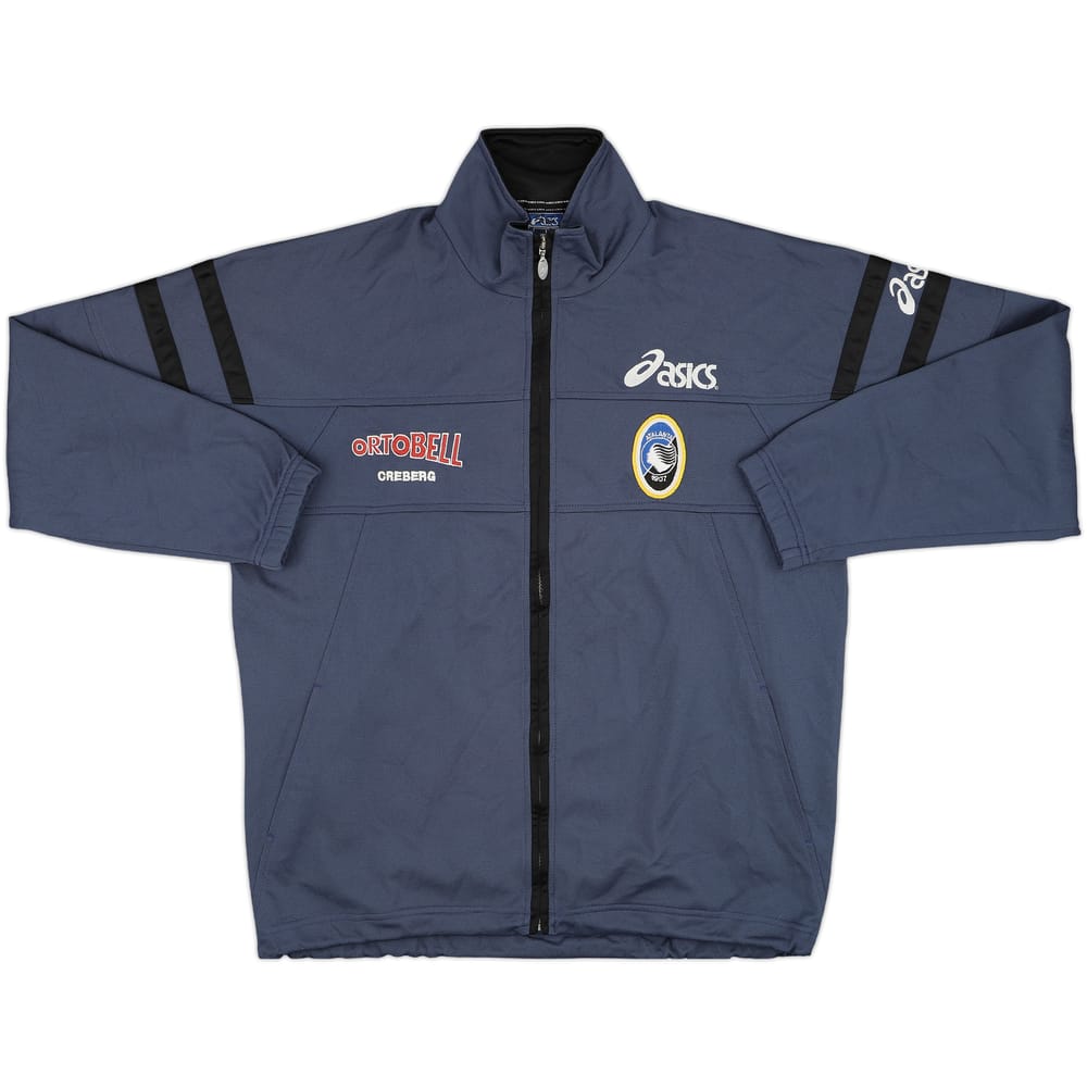2001-02 Atalanta Asics Track Jacket - 9/10 - (L)