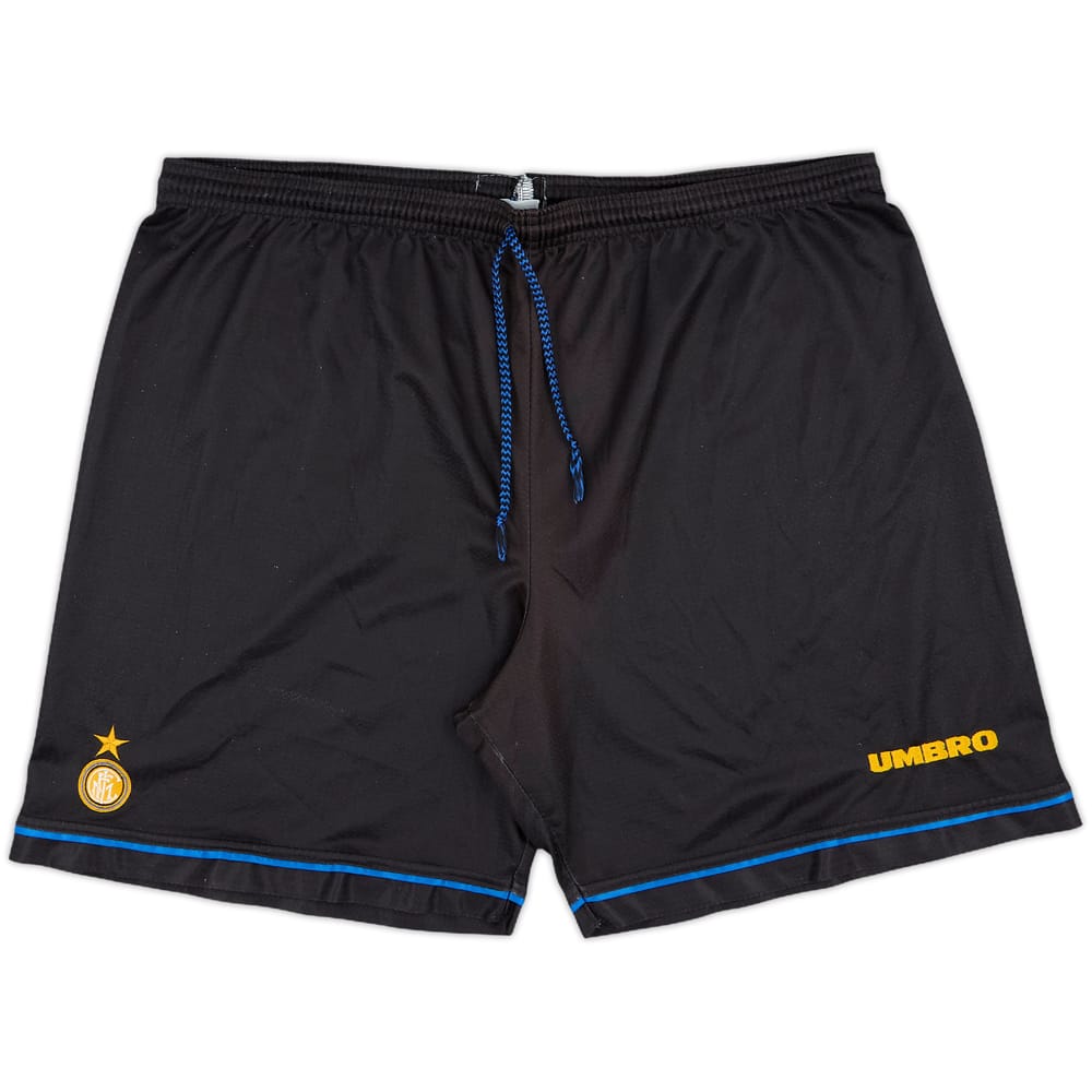 1996-97 Inter Milan Home Shorts - 5/10 - (XL)