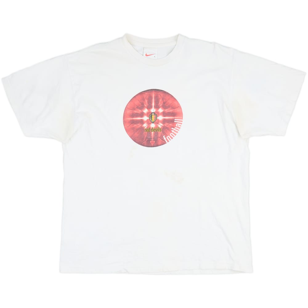 2006-07 Belgium Nike Graphic Tee - 6/10 - (L)