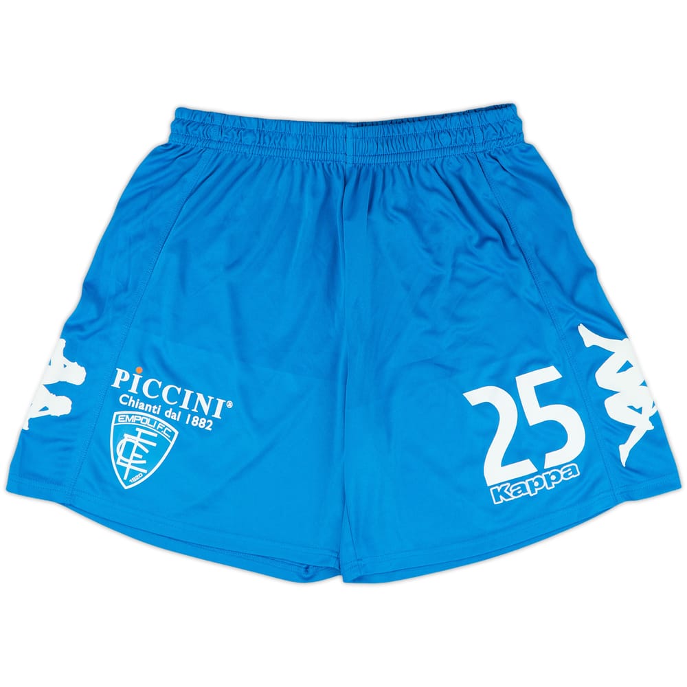 2019-20 Empoli Player Issue Home Shorts #25 - 10/10 - (L)