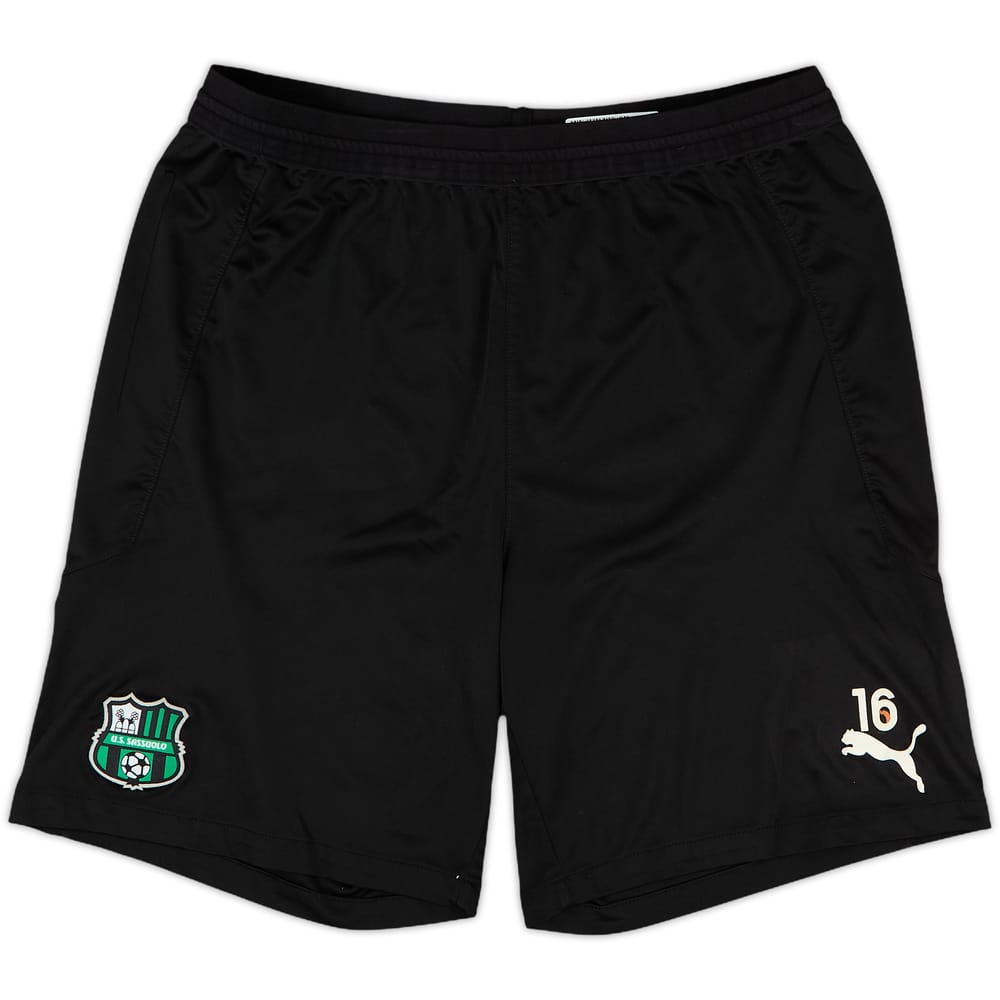 2020-21 Sassuolo Player Issue Puma Training Shorts #16 - 6/10 - (L)
