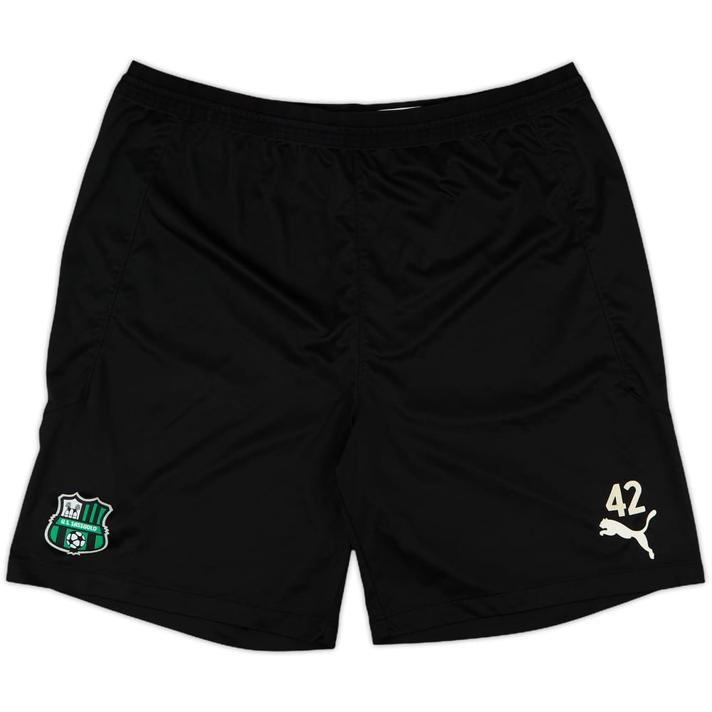 2021-22 Sassuolo Puma Player Issue Training Shorts #42 - 8/10 - (XL)