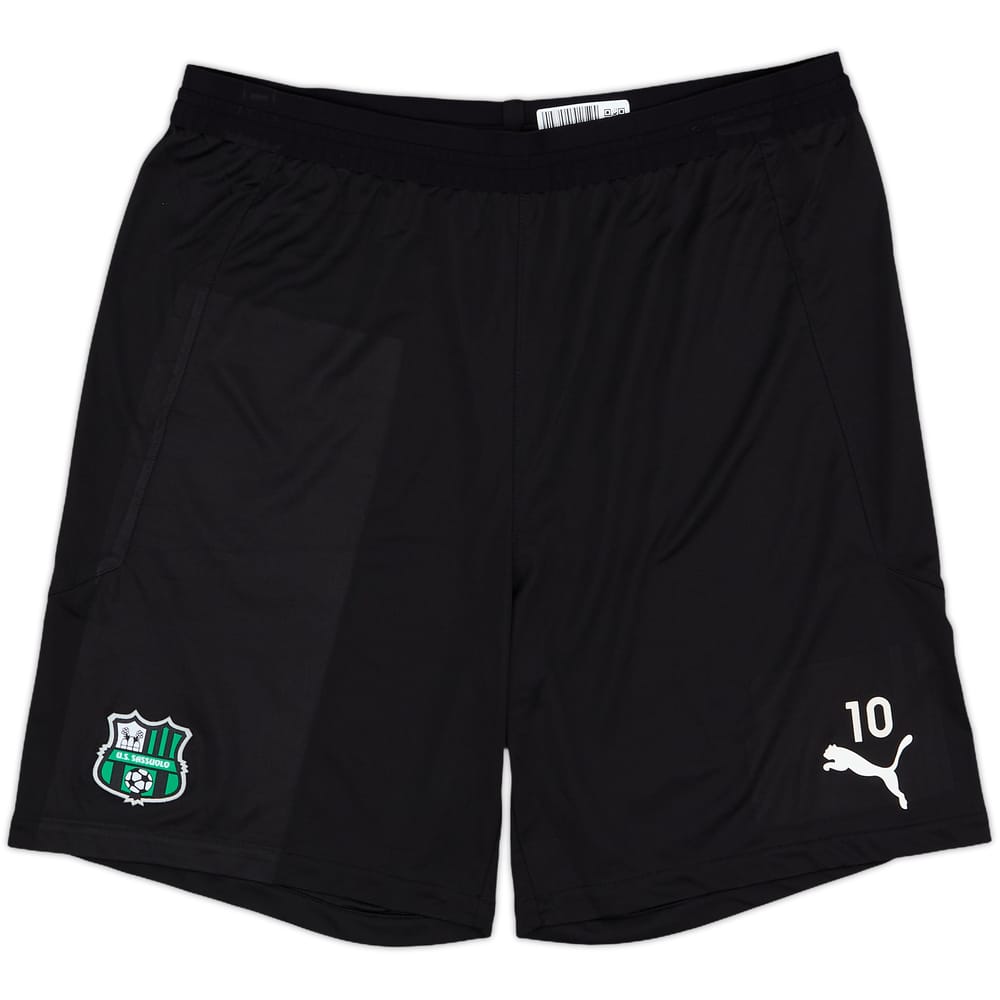 2021-22 Sassuolo Player Issue Puma Training Shorts #10 - 8/10 - (L)