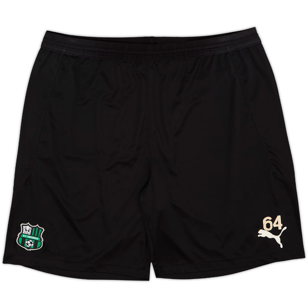 2021-22 Sassuolo Puma Player Issue Training Shorts #64 - 8/10 - (XL)