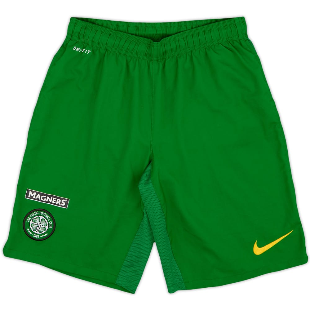 2013-14 Celtic Away Shorts - 9/10 - (S)