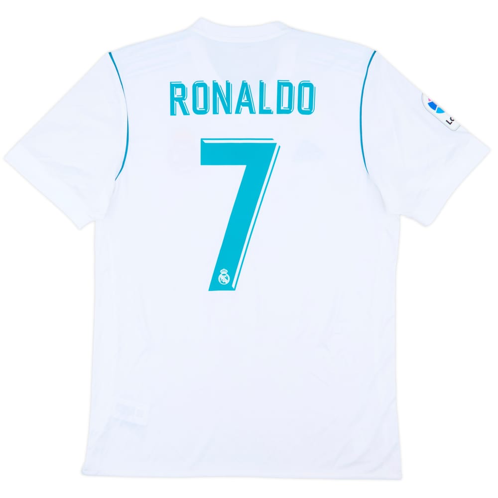2017-18 Real Madrid Home Shirt Ronaldo #7 - 10/10 - (M)