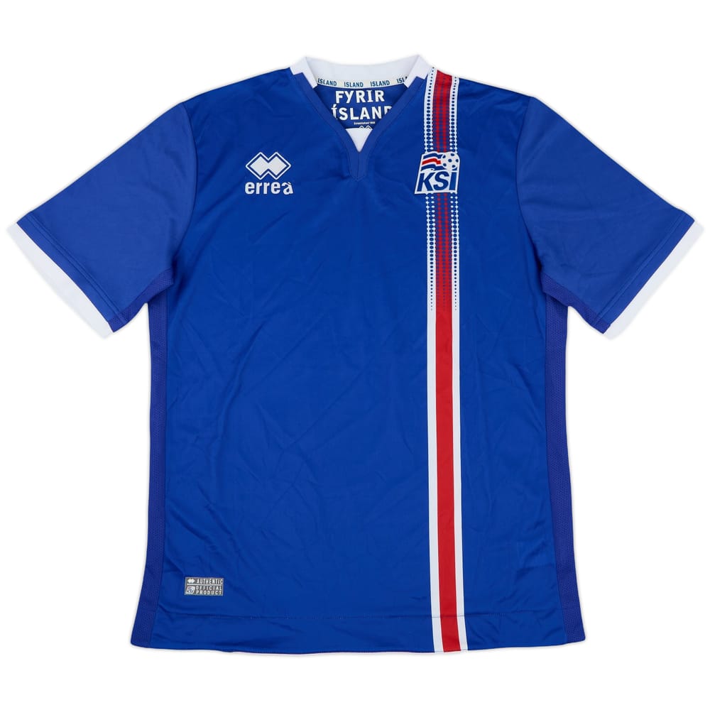 2016-18 Iceland Home Shirt - 6/10 - (XL)