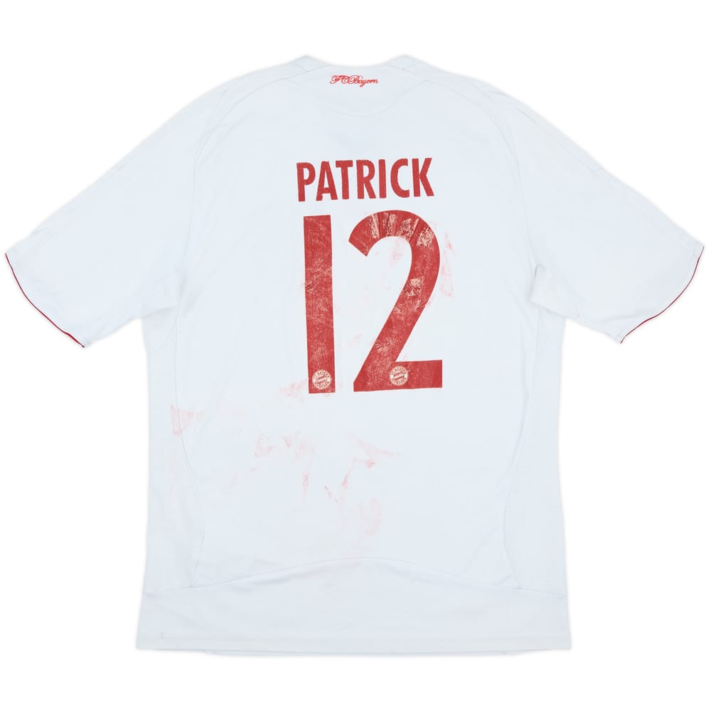 2008-09 Bayern Munich CL Shirt Patrick #12 - 4/10 - (M)
