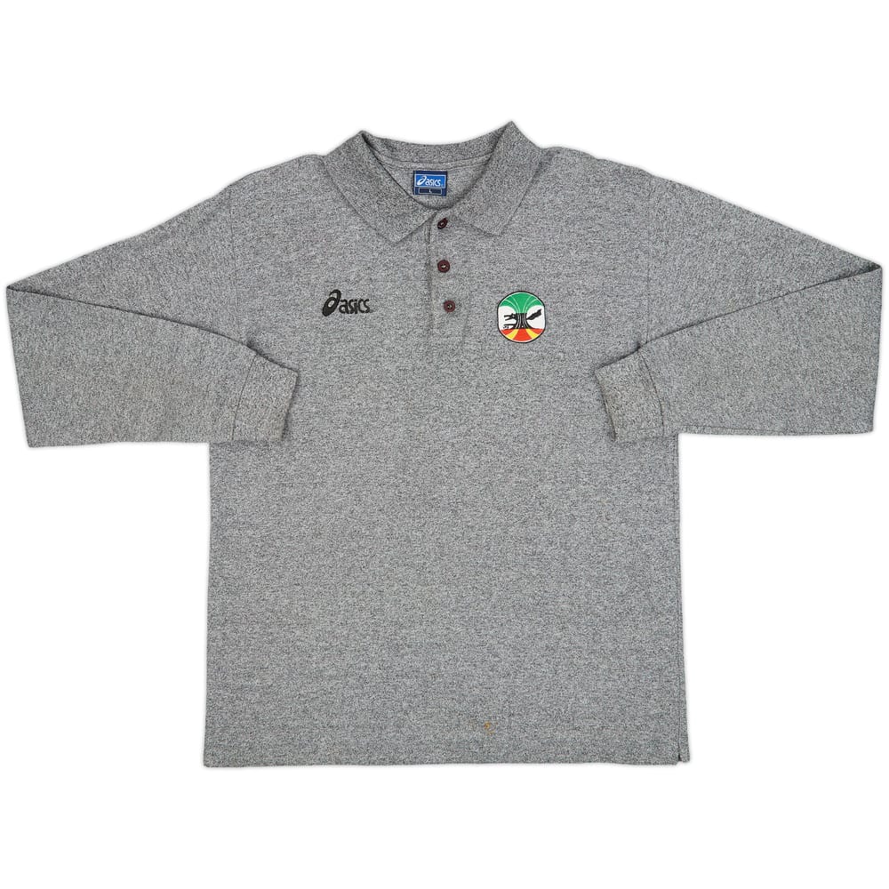 1999-00 Lecce Asics Polo L/S Shirt - 9/10 - (L)