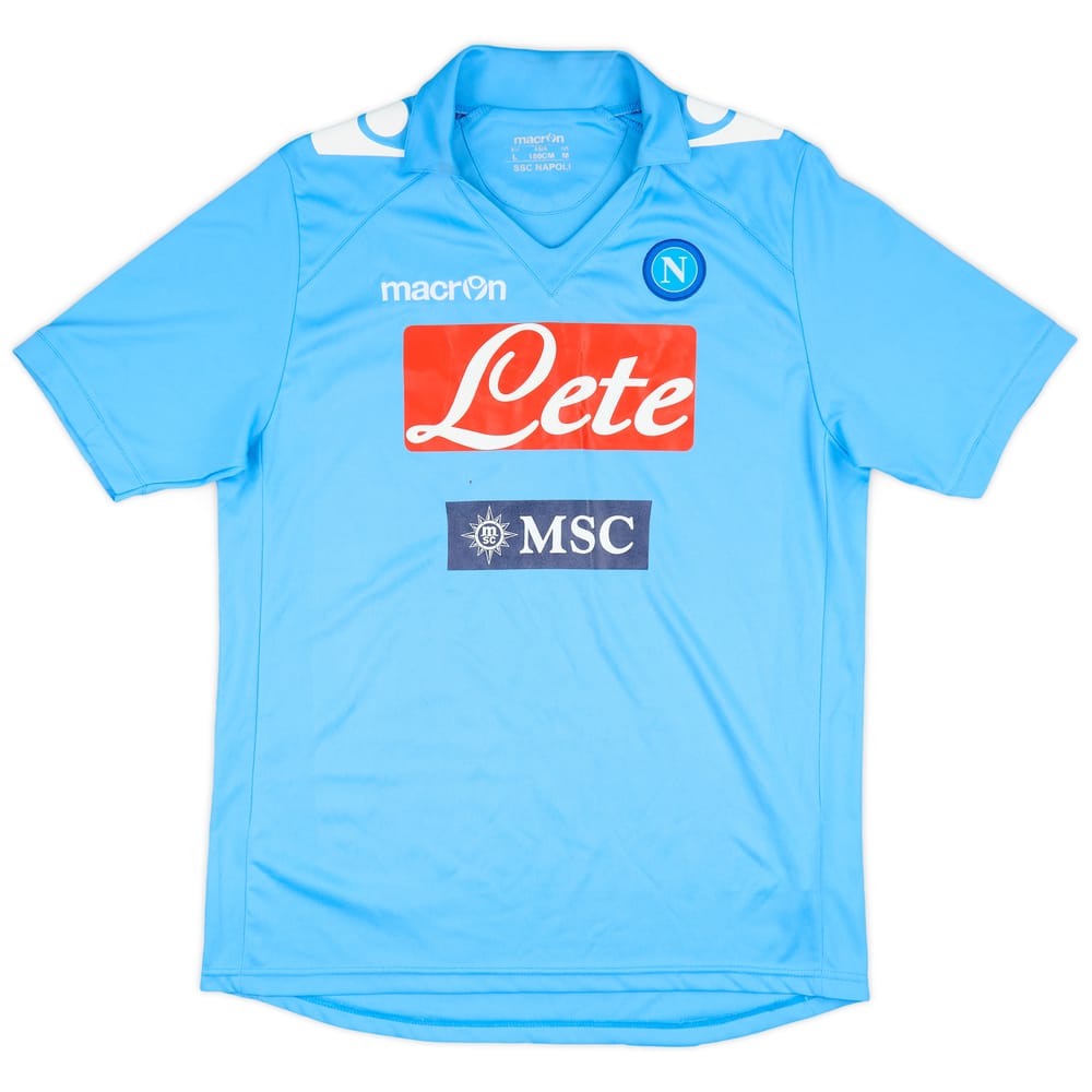 2011-12 Napoli Home Shirt - 8/10 - (L)