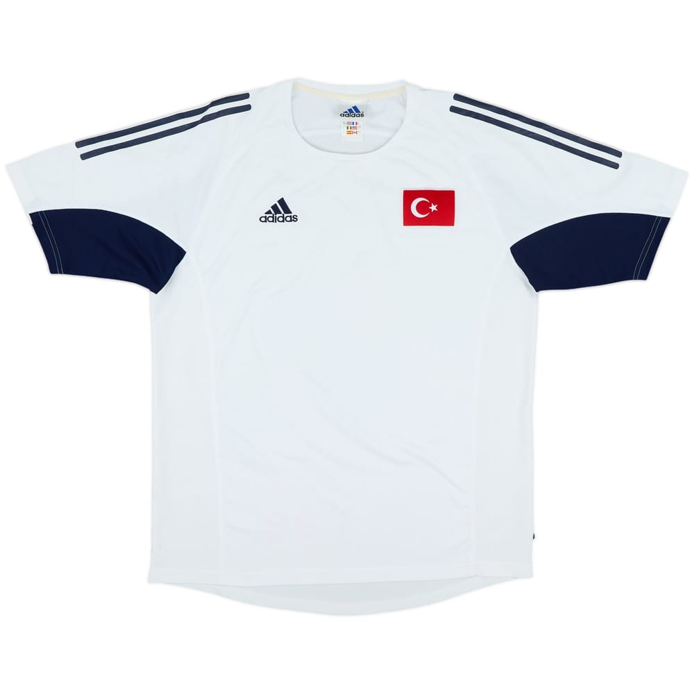 2002-03 Turkey adidas Training Shirt - 6/10 - (L)