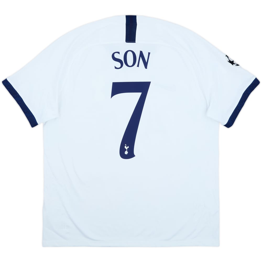 2019-20 Tottenham Home Shirt Son #7 - 8/10 - (XL)