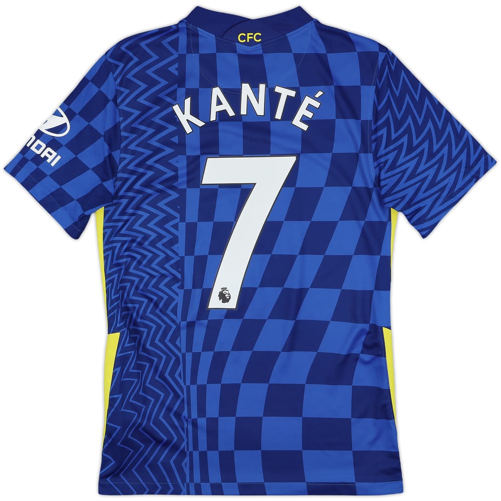2021-22 Chelsea Home Shirt Kante #7 - 7/10 - (S)