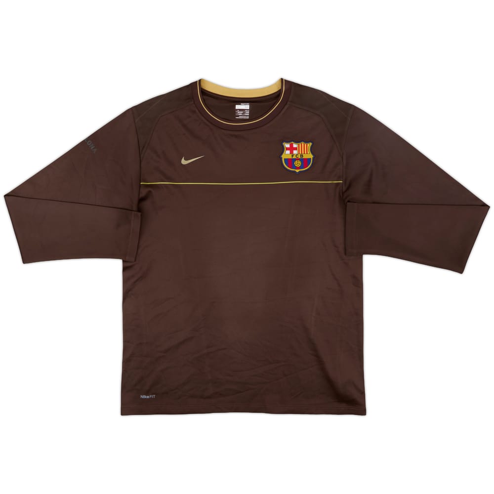 2008-09 Barcelona Nike Training L/S Shirt - 6/10 - (M)