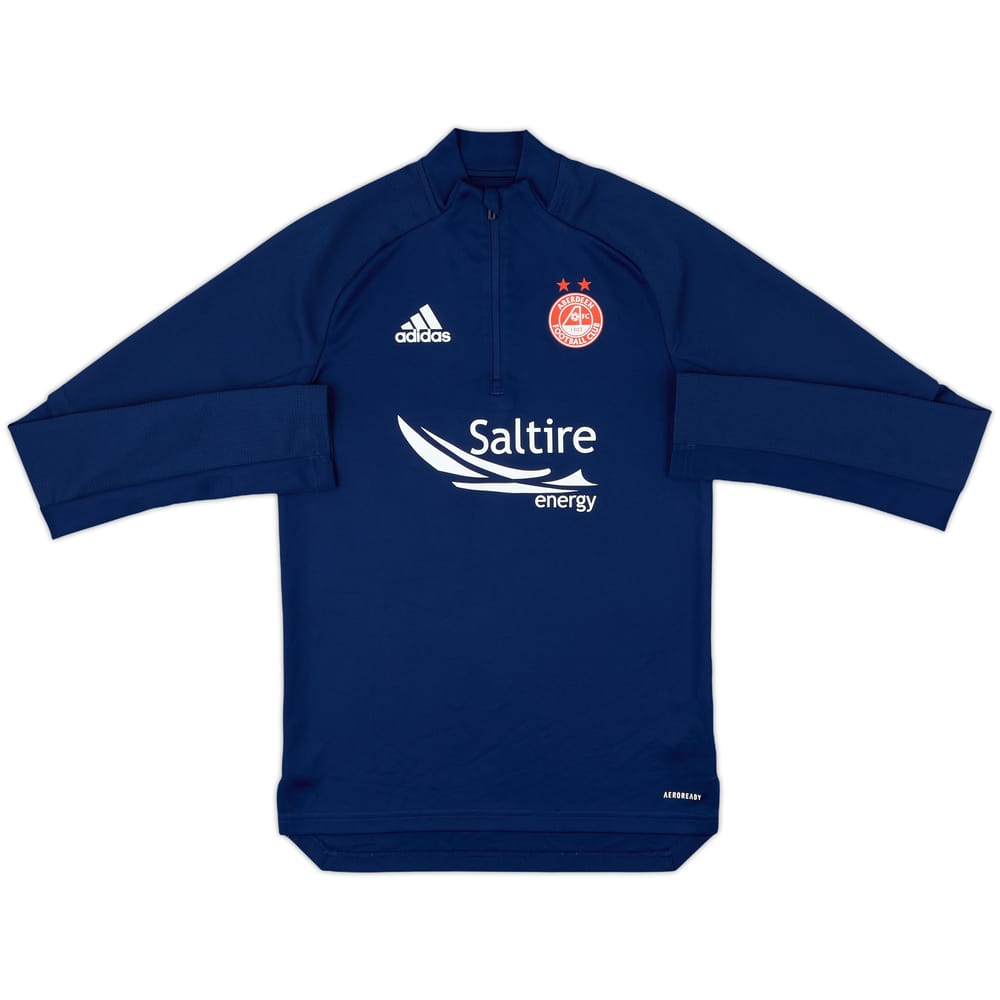 2020-21 Aberdeen adidas 1/4 Zip Training Top - 8/10 - (XS)
